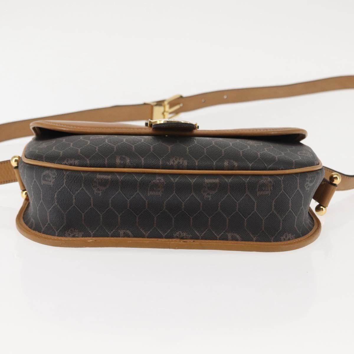 Dior Christian Dior Vintage Honeycomb Canvas and Leather Size ONE SIZE - 14 Thumbnail