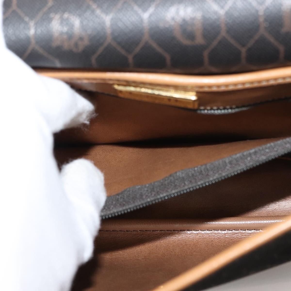 Dior Christian Dior Vintage Honeycomb Canvas and Leather Size ONE SIZE - 21 Thumbnail