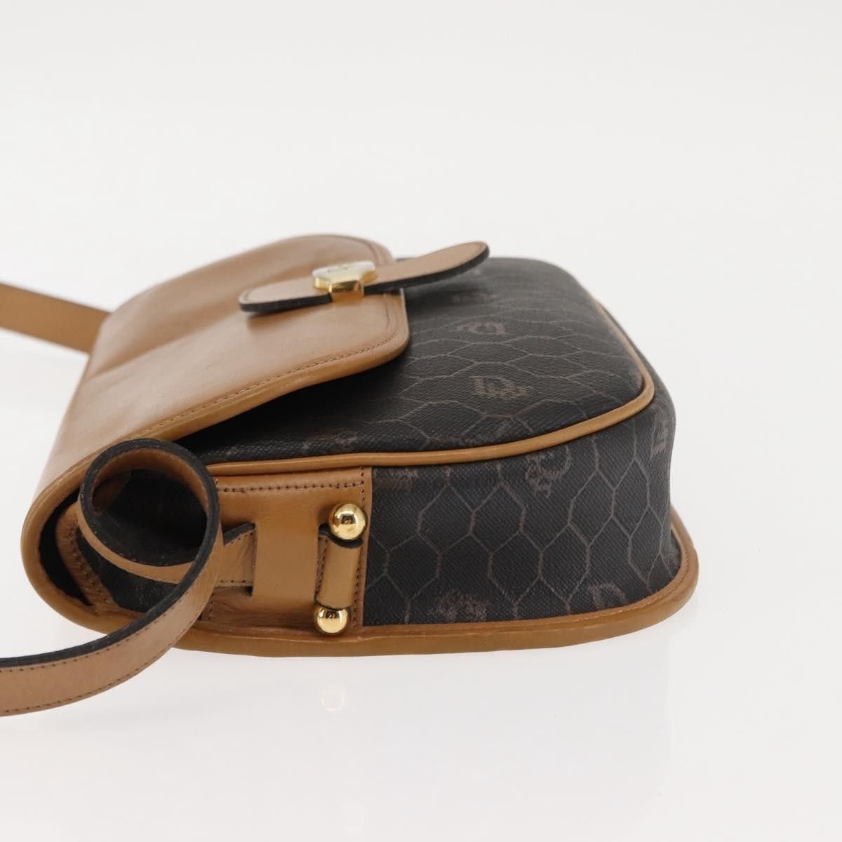Dior Christian Dior Vintage Honeycomb Canvas and Leather Size ONE SIZE - 4 Thumbnail