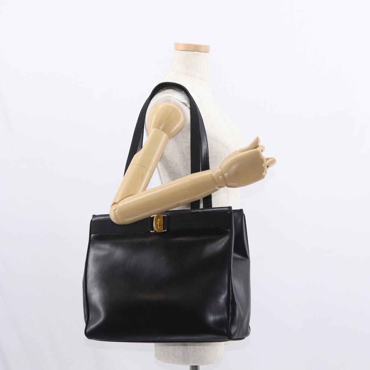 Salvatore Ferragamo Salvatore Ferragamo Vala Shoulder Bag Leather Size ONE SIZE - 13 Thumbnail