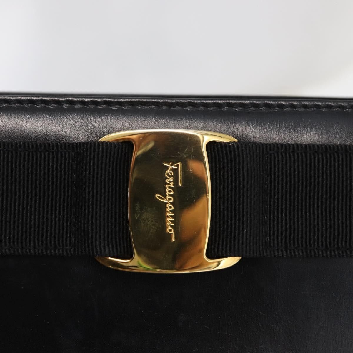 Salvatore Ferragamo Salvatore Ferragamo Vala Shoulder Bag Leather Size ONE SIZE - 12 Thumbnail