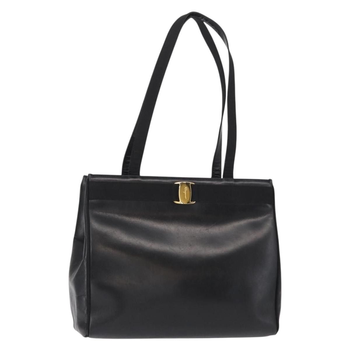 Salvatore Ferragamo Salvatore Ferragamo Vala Shoulder Bag Leather Size ONE SIZE - 17 Thumbnail