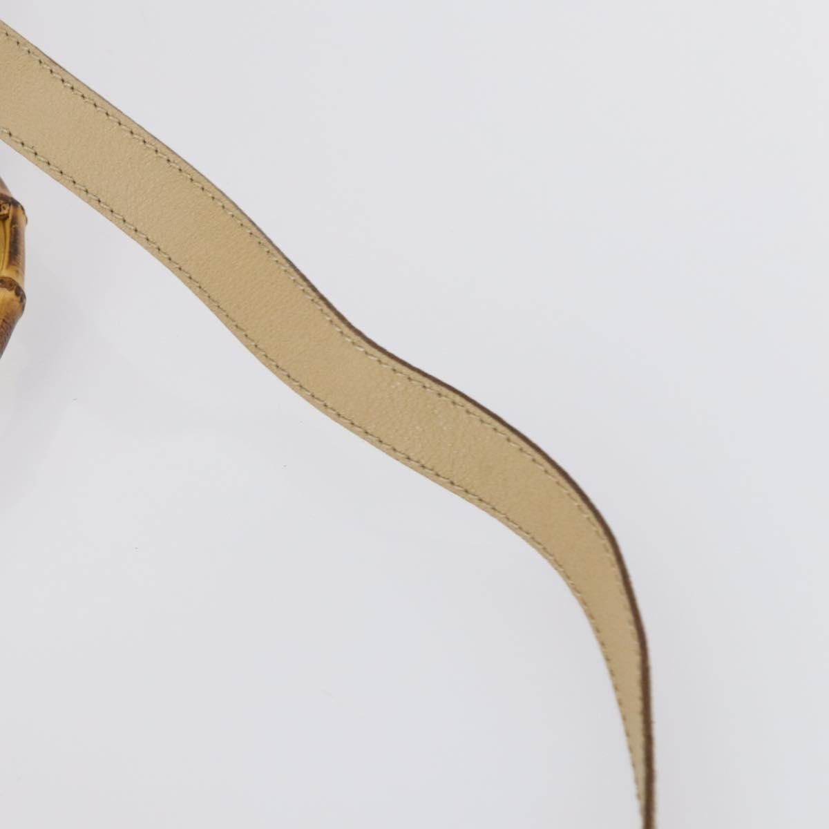 Gucci Gucci Vintage Bamboo Handle Bag Suede Size ONE SIZE - 20 Thumbnail