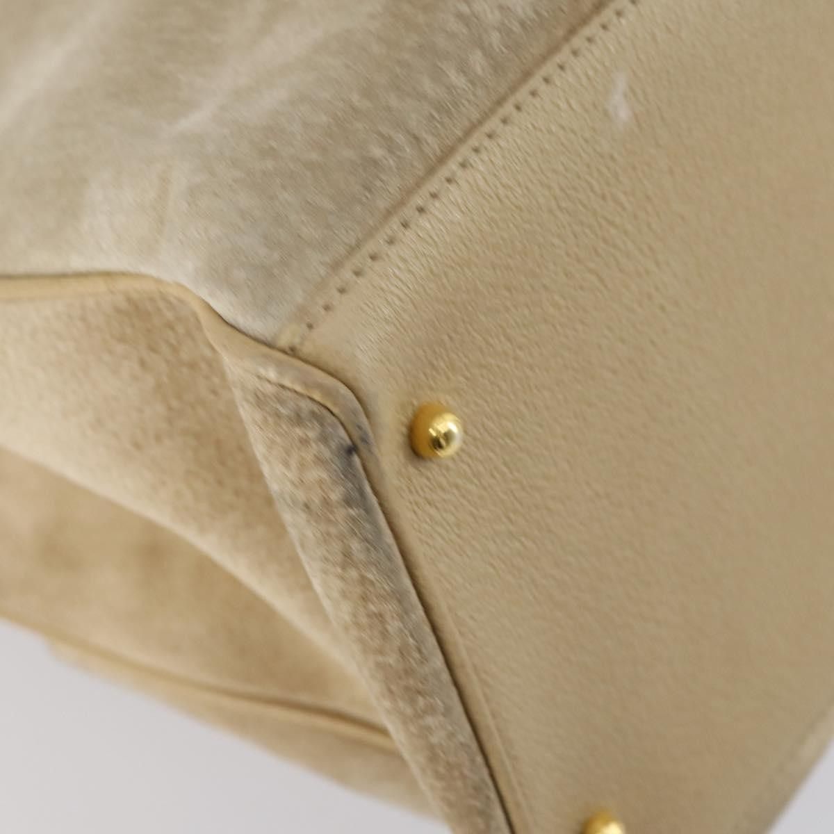 Gucci Gucci Vintage Bamboo Handle Bag Suede Size ONE SIZE - 9 Thumbnail