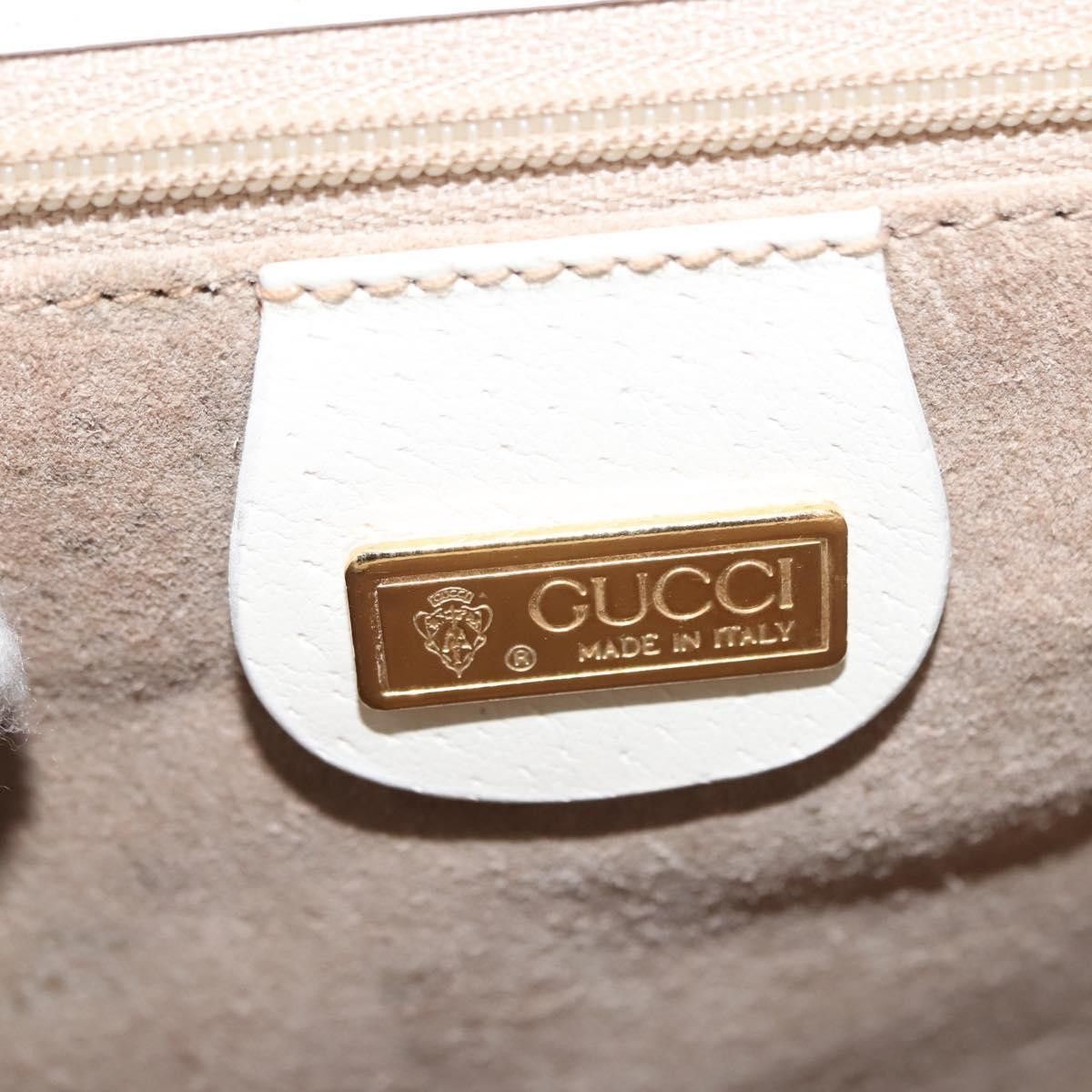 Gucci Gucci Vintage Handbag Leather Size ONE SIZE - 6 Thumbnail