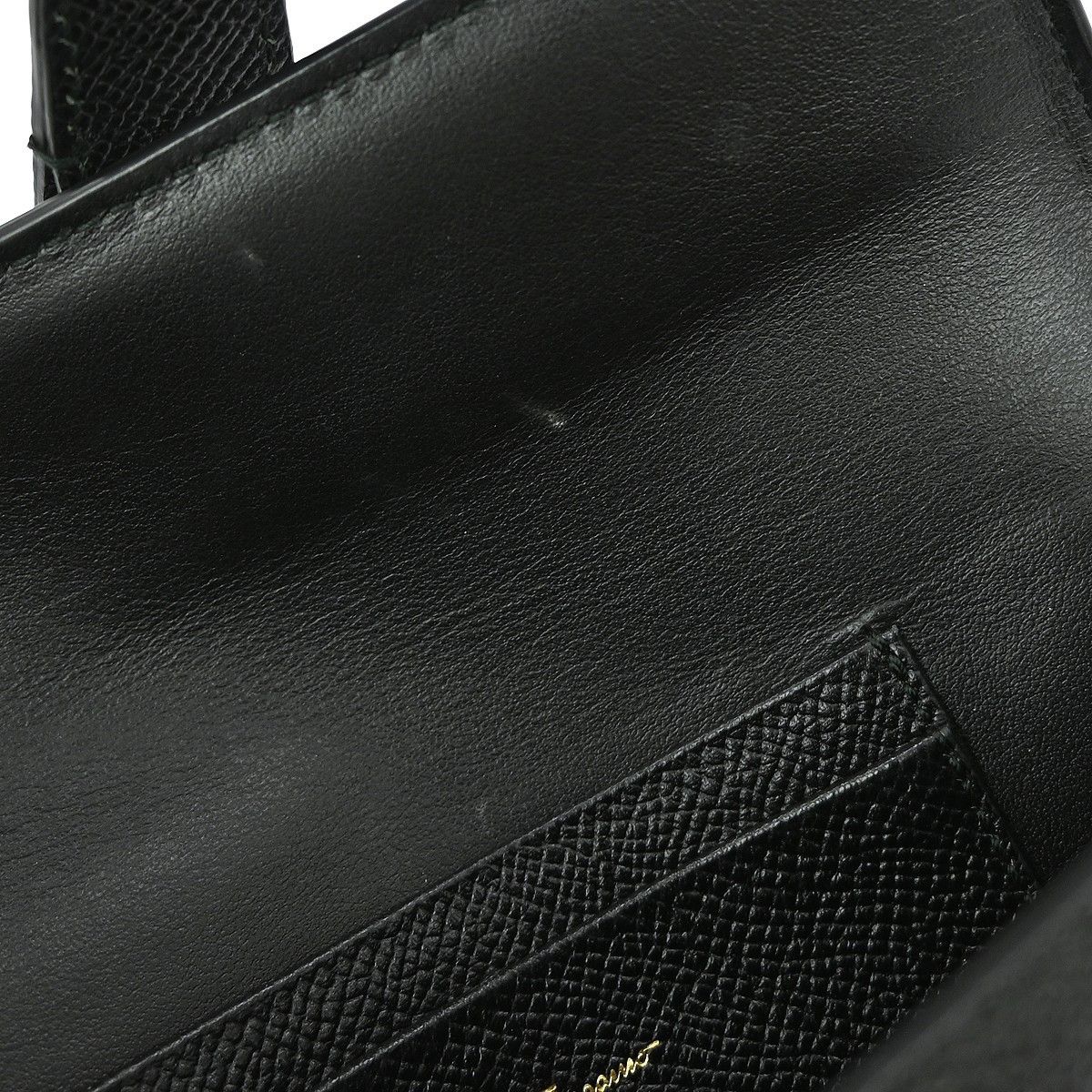 Salvatore Ferragamo Salvatore Ferragamo Gancini Shoulder Bag Leather Size ONE SIZE - 8 Thumbnail