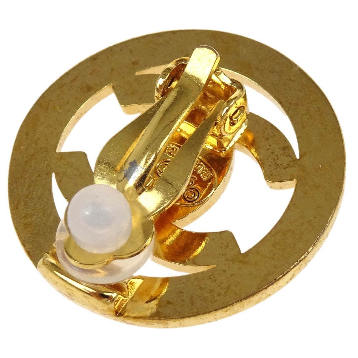 Chanel Chanel CC Round Earrings Metal Size ONE SIZE - 3 Thumbnail