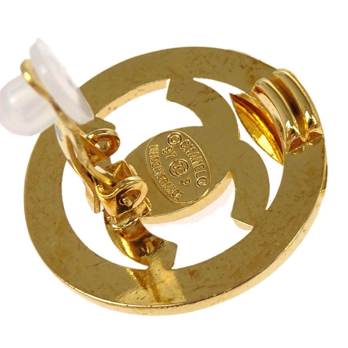 Chanel Chanel CC Round Earrings Metal Size ONE SIZE - 4 Thumbnail