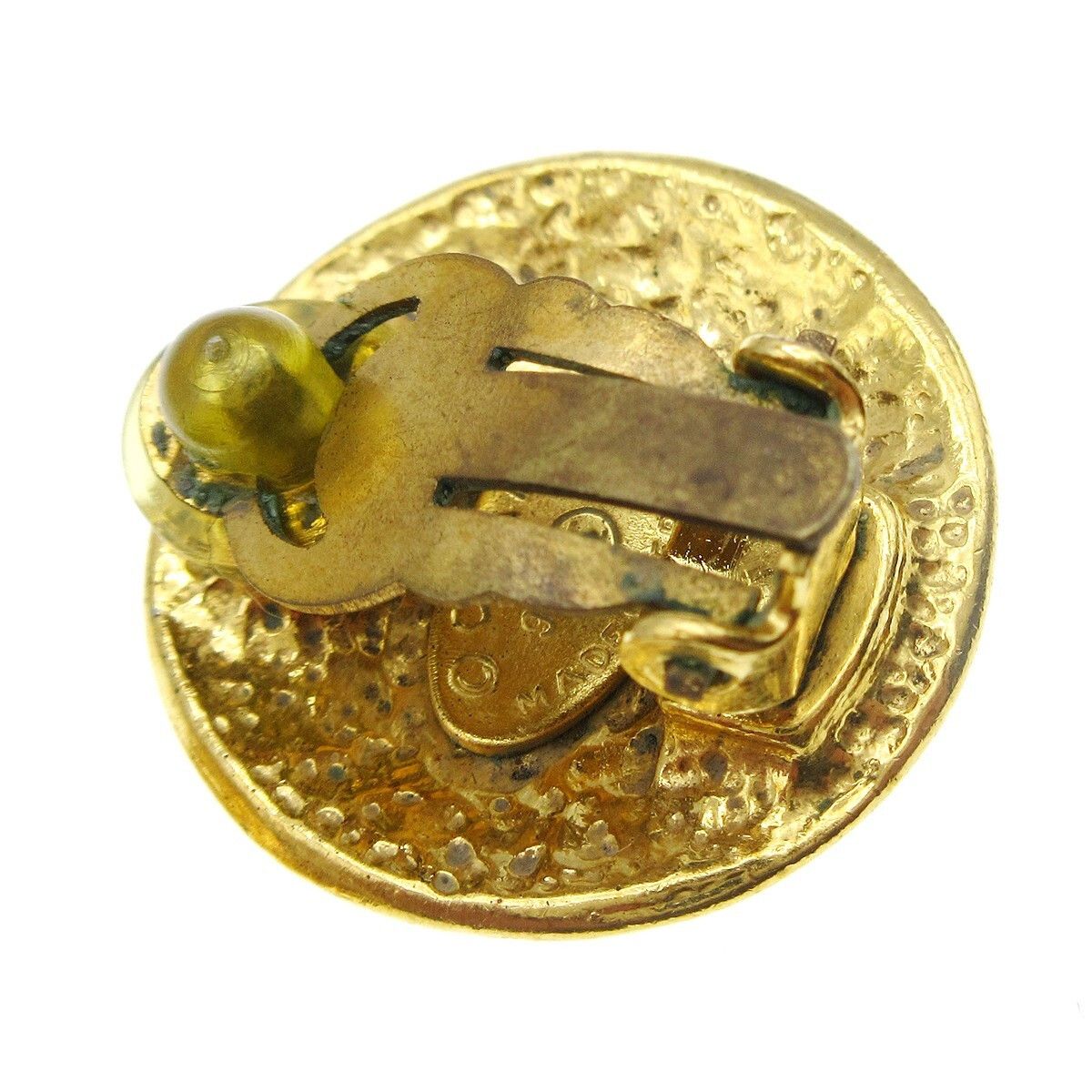 Chanel Chanel CC Button Clip-On Metal Size ONE SIZE - 3 Thumbnail