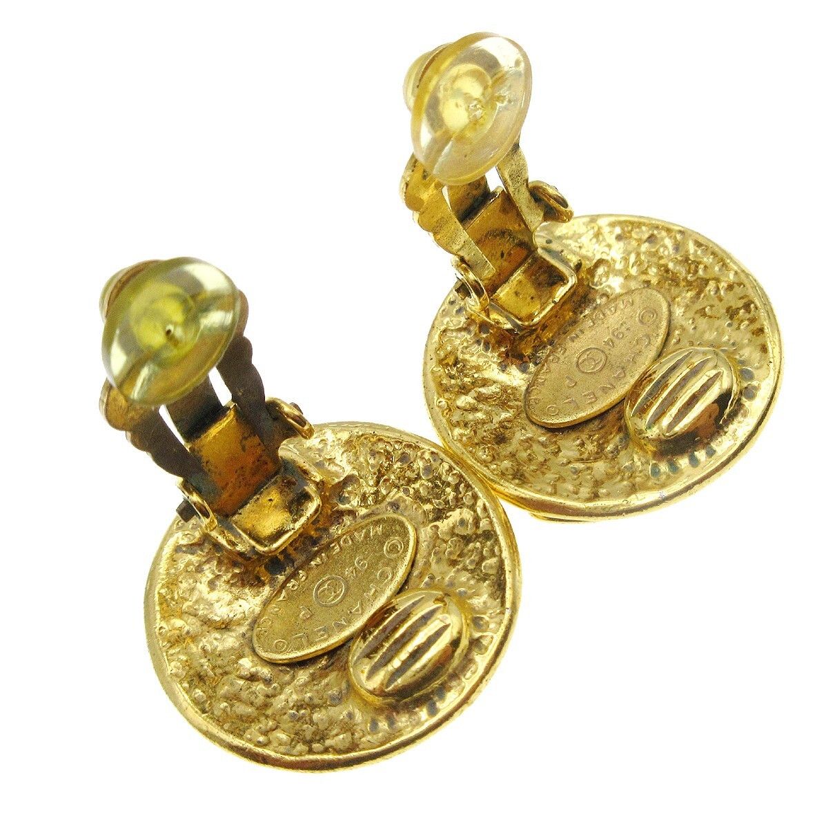 Chanel Chanel CC Button Clip-On Metal Size ONE SIZE - 4 Thumbnail