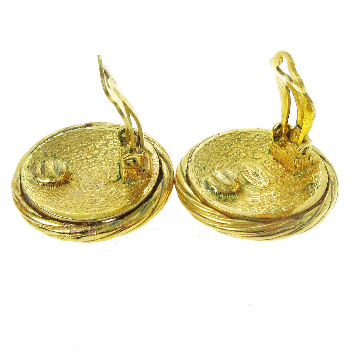 Chanel Chanel CC Button Clip-On Earrings Metal Size ONE SIZE - 5 Thumbnail