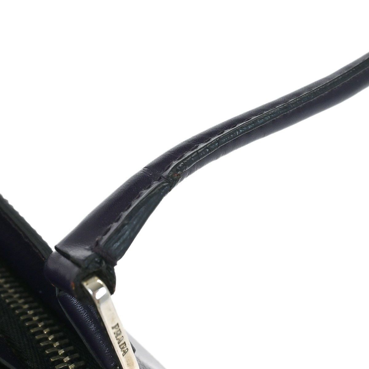 Prada Prada Vintage Handbag Leather Size ONE SIZE - 11 Thumbnail