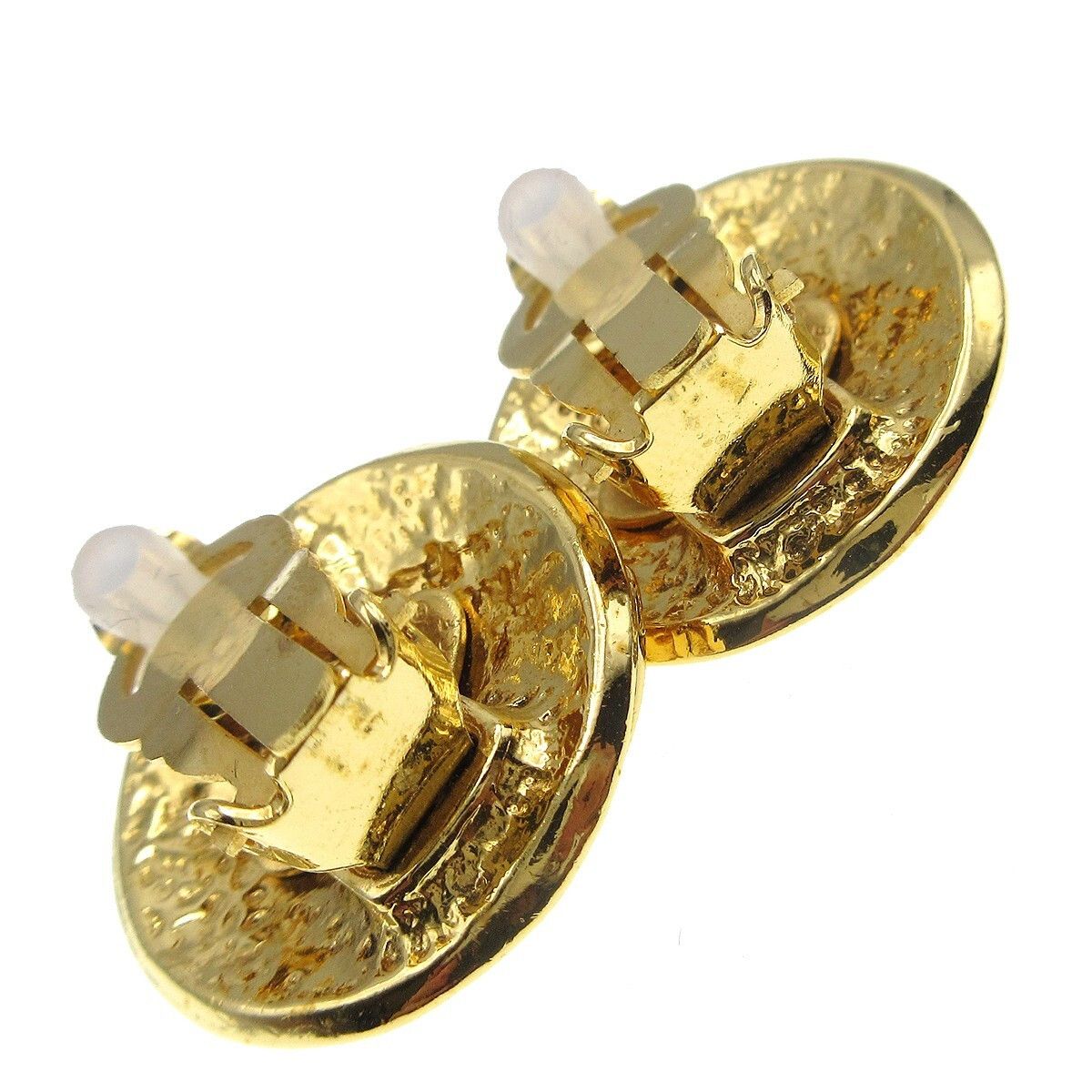 Chanel Chanel CC Button Clip-On Earrings Metal Size ONE SIZE - 4 Thumbnail