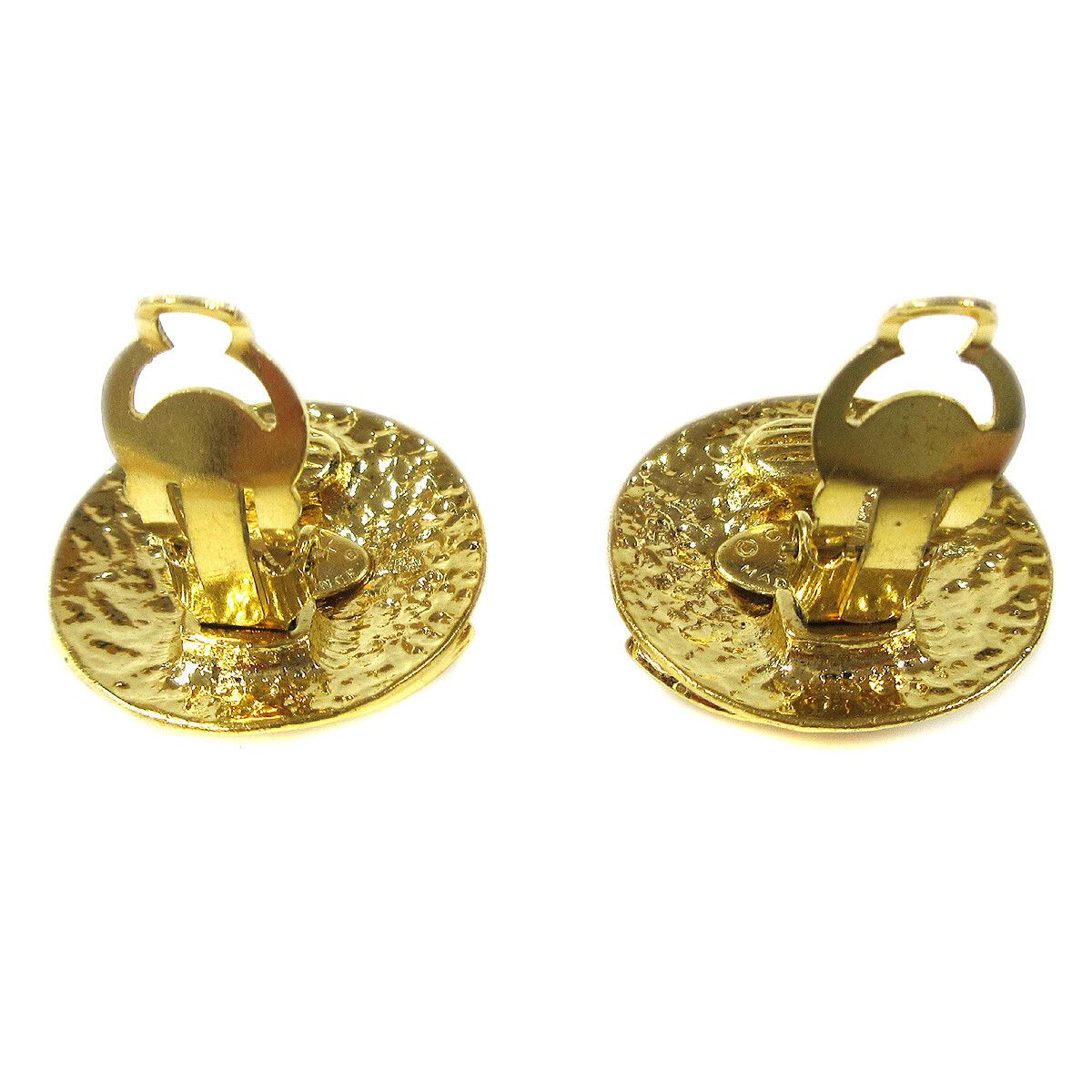 Chanel Chanel CC Button Clip-On Earrings Metal Size ONE SIZE - 4 Thumbnail