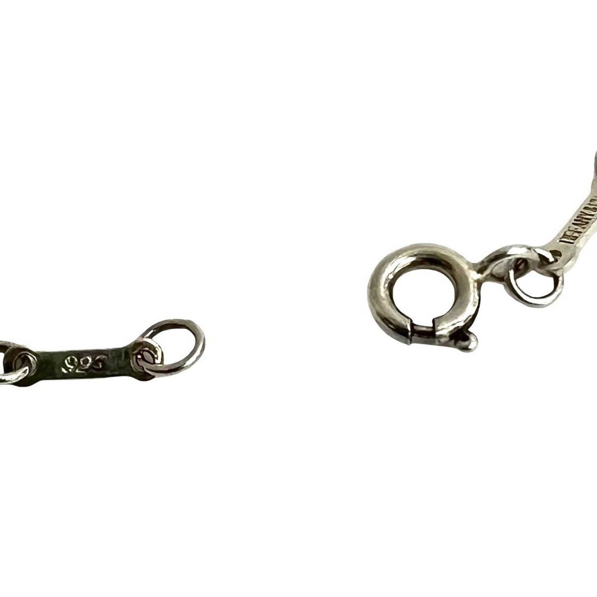 Tiffany & Co. TIFFANY & Co. Tiffany Open Heart Motif Sterling Silver 925 Necklace Pendant 2075b Size ONE SIZE - 3 Thumbnail