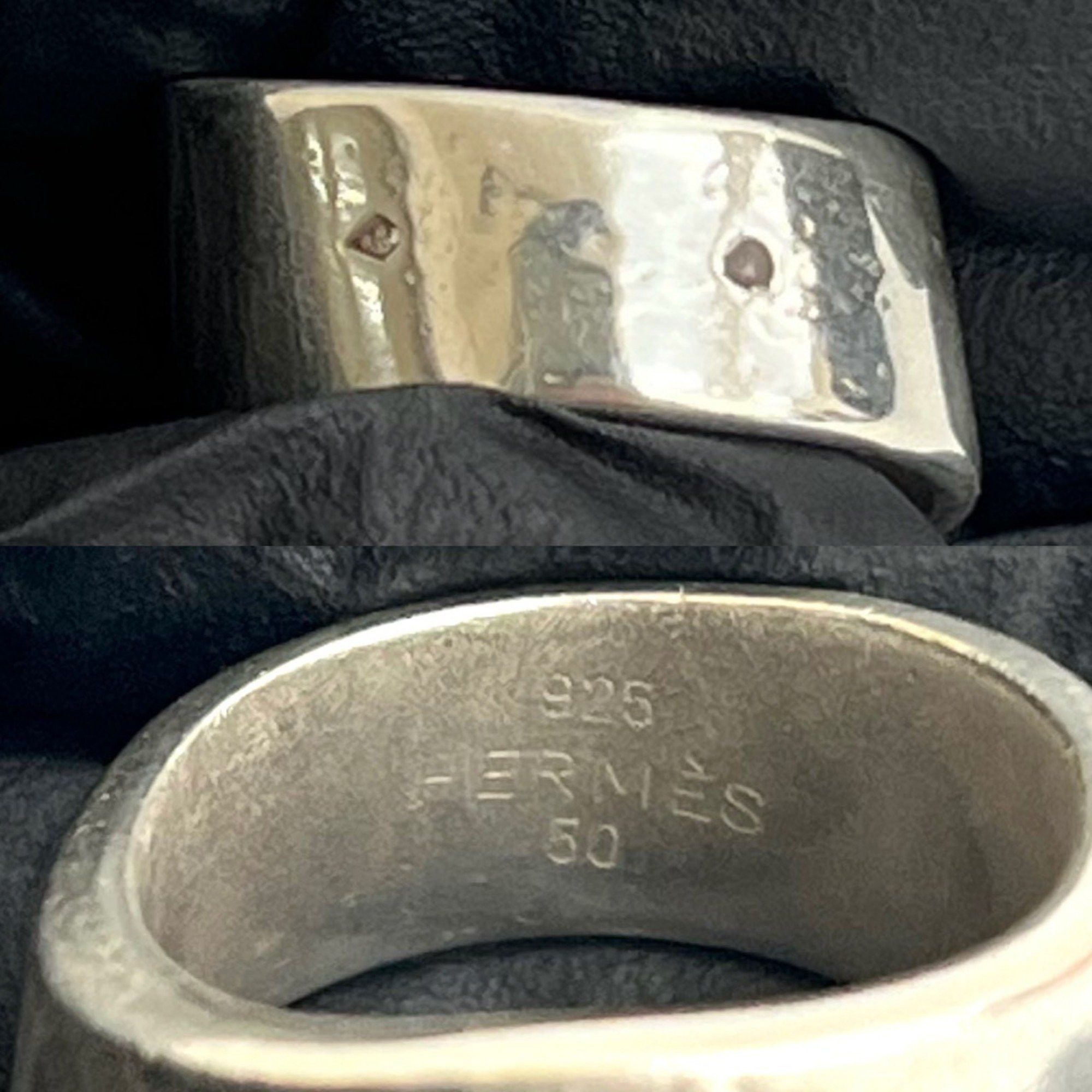 Hermes HERMES Gallop Horse Ring, 925 Sterling Silver, Size 9, for Men and Women, 75258 Size ONE SIZE - 2 Thumbnail