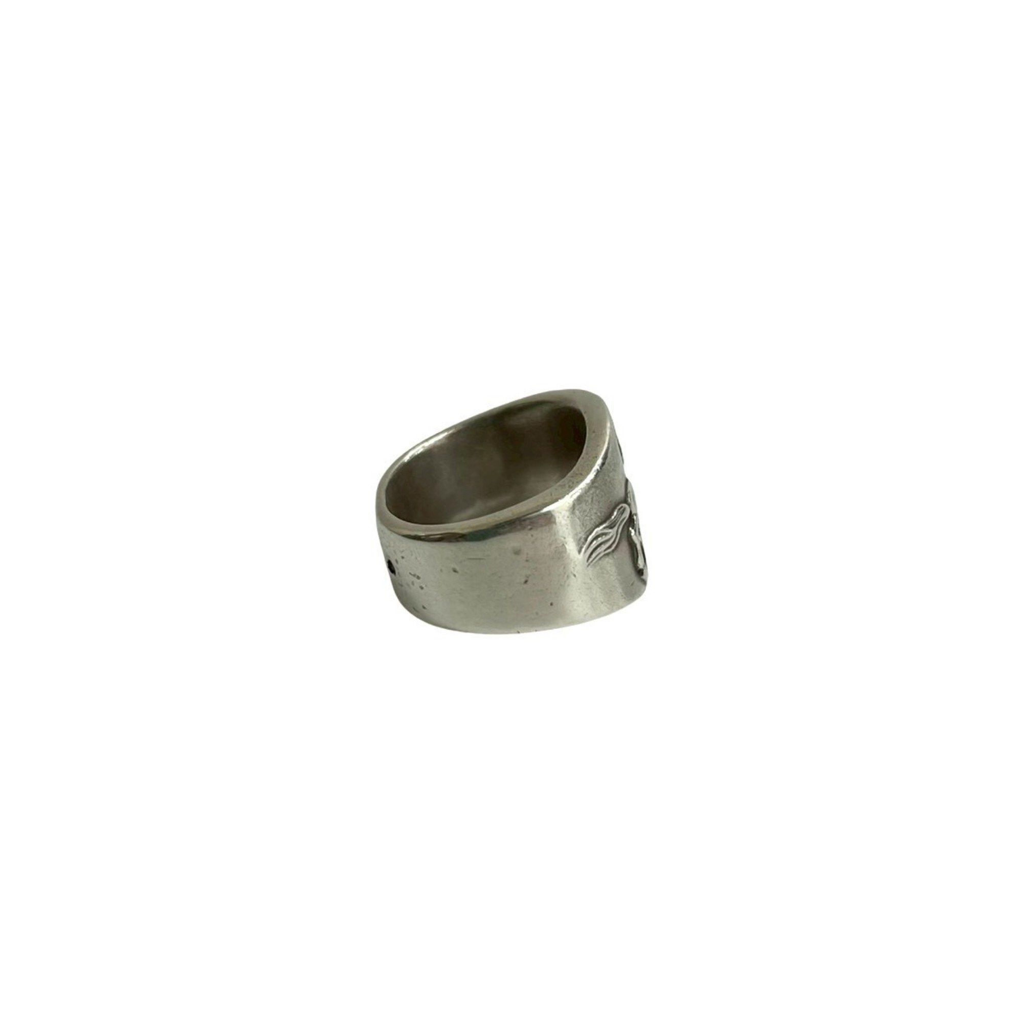 Hermes HERMES Gallop Horse Ring, 925 Sterling Silver, Size 9, for Men and Women, 75258 Size ONE SIZE - 4 Thumbnail