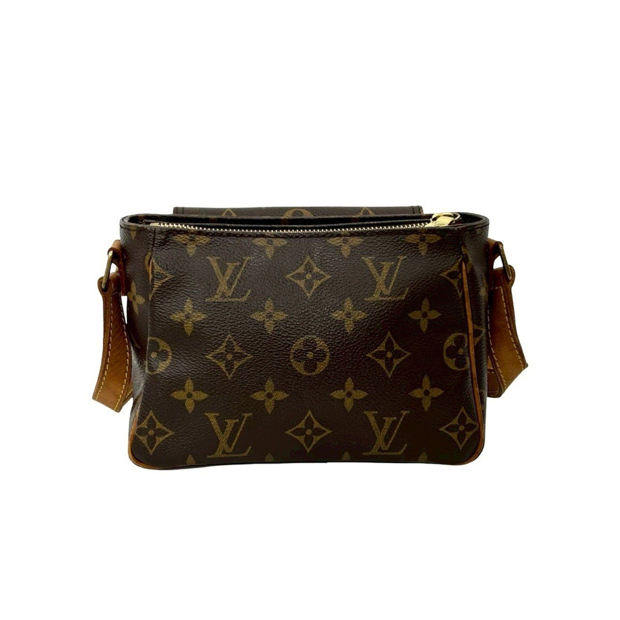 Louis Vuitton LOUIS VUITTON Viva Cite PM Monogram Leather Mini Shoulder Bag/Pochette in Brown, 28520 Size ONE SIZE - 3 Thumbnail