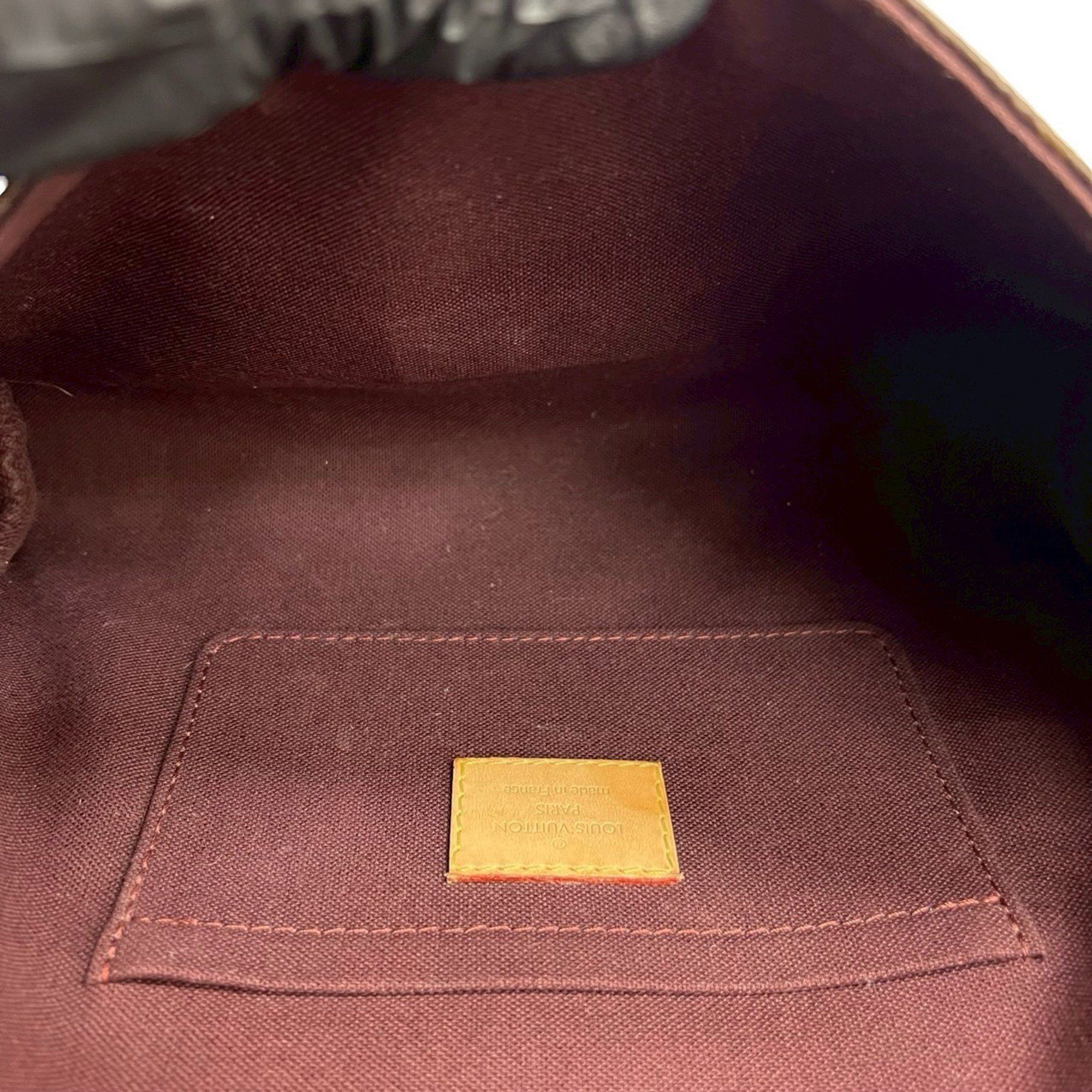 Louis Vuitton LOUIS VUITTON Favorite MM Leather 2-Way Chain Handbag/Shoulder Bag/Pochette Brown 32929 Size ONE SIZE - 9 Thumbnail