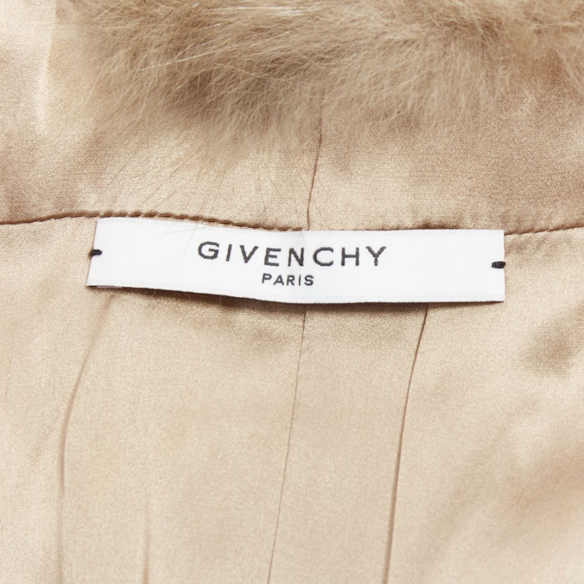 Givenchy rare GIVENCHY beige Astrakan fur feather sleeves cropped bolero jacket Size S / US 4 / IT 40 - 9 Thumbnail