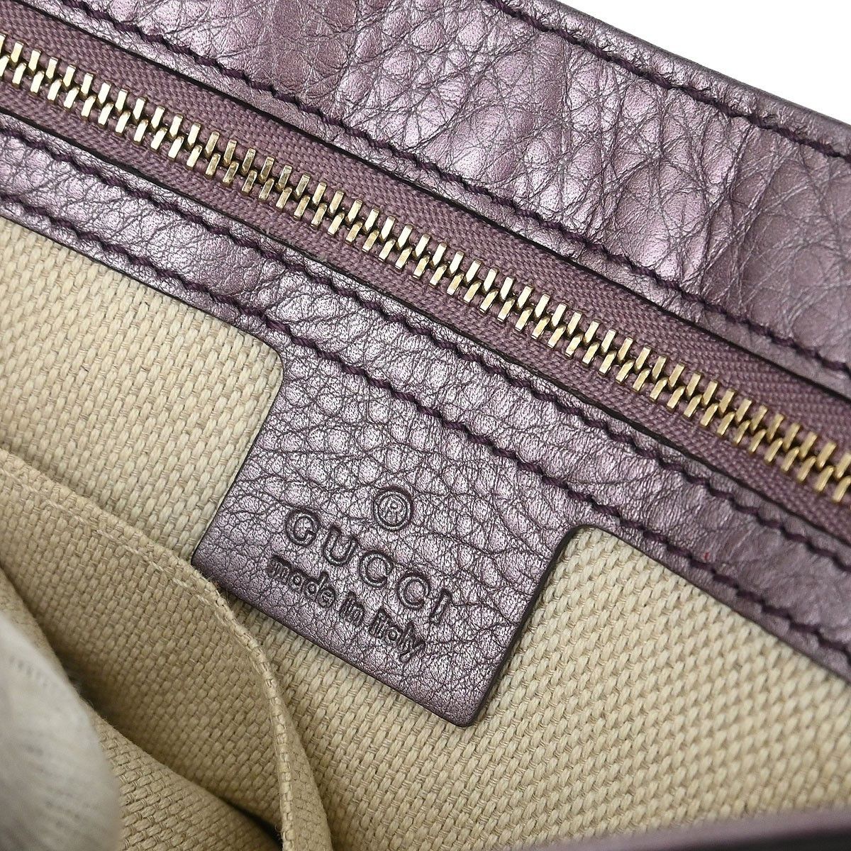 Gucci Gucci Soho Chain Crossbody Bag Leather Size ONE SIZE - 4 Thumbnail