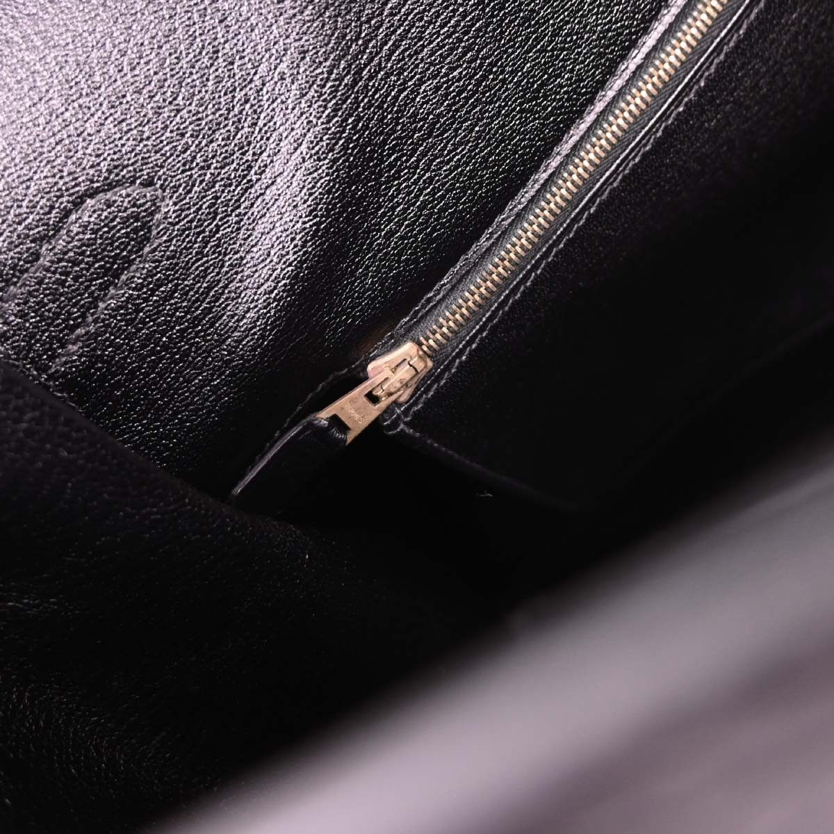 Hermes Hermes Birkin Handbag Black Ardennes with Gold Hardware Size ONE SIZE - 8 Thumbnail