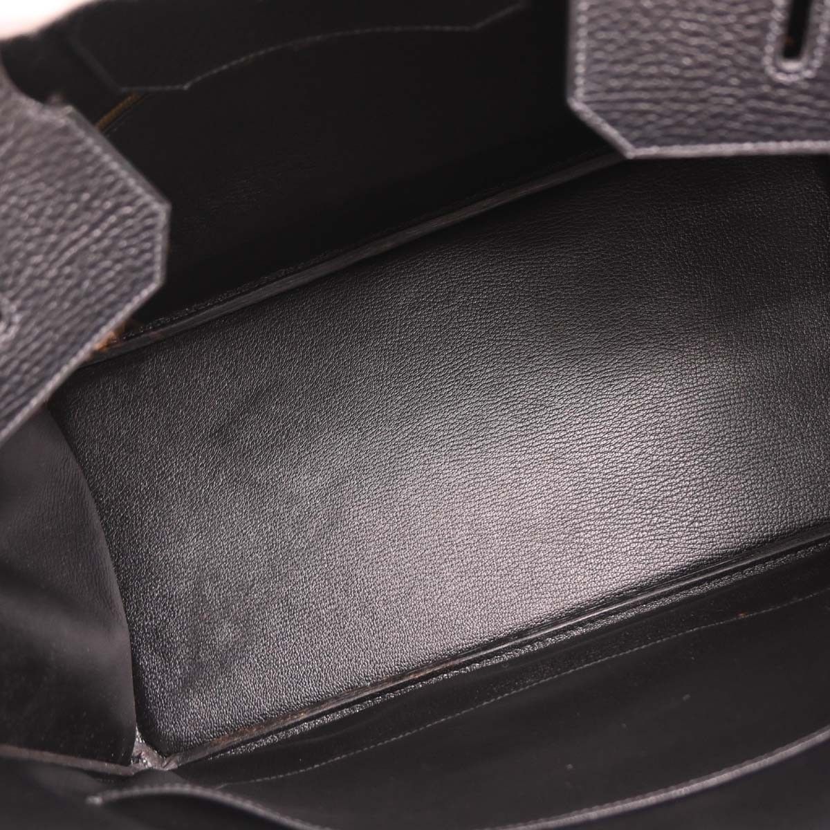 Hermes Hermes Birkin Handbag Black Ardennes with Gold Hardware Size ONE SIZE - 7 Thumbnail
