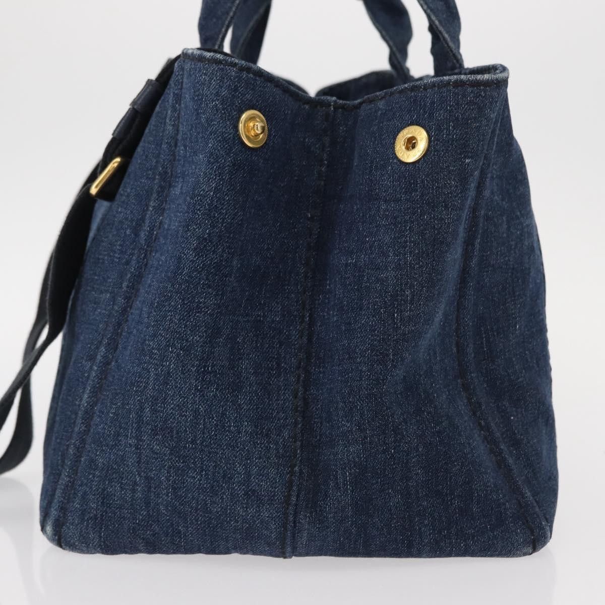 Prada Prada Canapa Open Tote Canvas Size ONE SIZE - 3 Thumbnail
