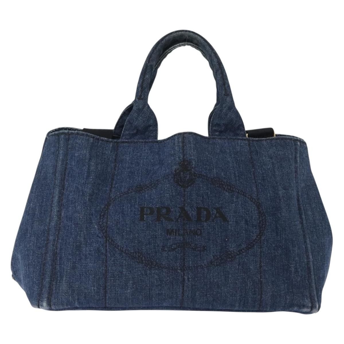 Prada Prada Canapa Open Tote Canvas Size ONE SIZE - 19 Thumbnail