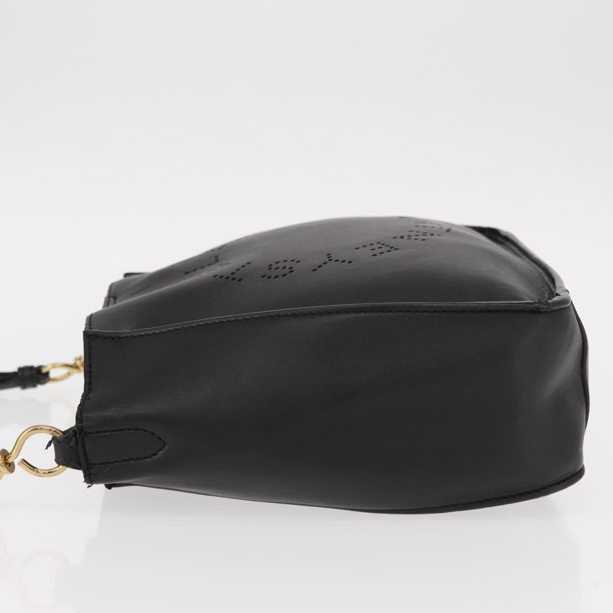 Stella McCartney Stella McCartney Logo Crossbody Bag Perforated Faux Leather Size ONE SIZE - 4 Thumbnail