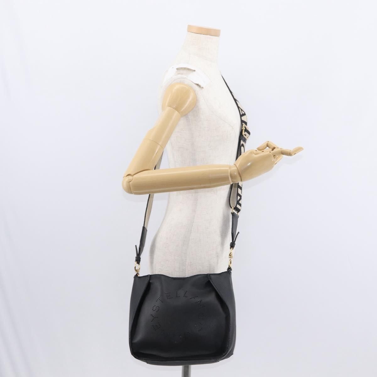 Stella McCartney Stella McCartney Logo Crossbody Bag Perforated Faux Leather Size ONE SIZE - 13 Thumbnail
