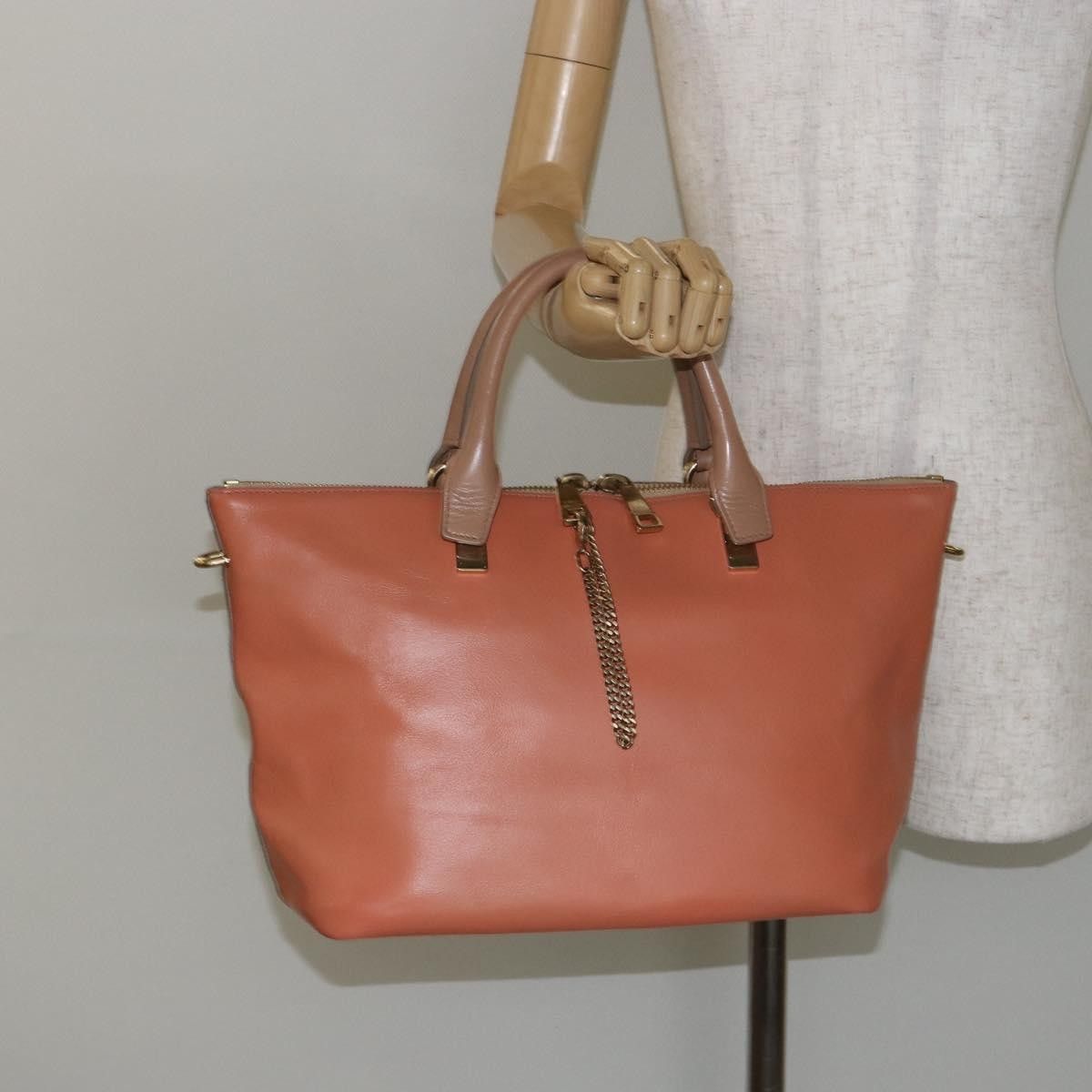 Chloe Chloe Bicolor Baylee Satchel Leather Size ONE SIZE - 14 Thumbnail