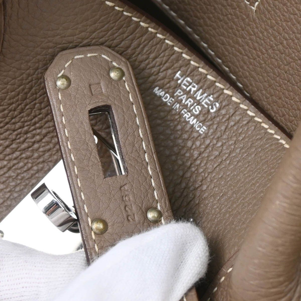 Hermes Hermes Birkin JPG Bag Clemence Size ONE SIZE - 10 Thumbnail
