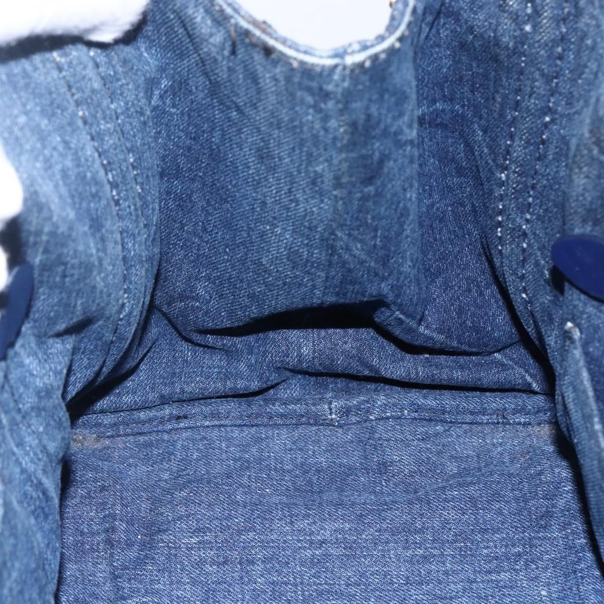 Prada Prada Canapa Open Tote Denim Size ONE SIZE - 20 Thumbnail