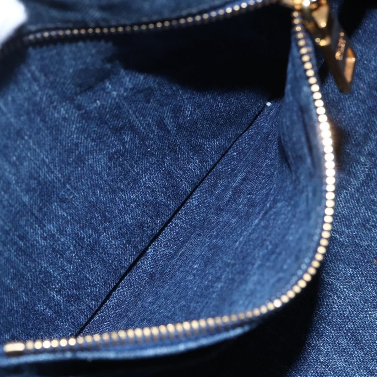 Prada Prada Canapa Open Tote Denim Size ONE SIZE - 22 Thumbnail