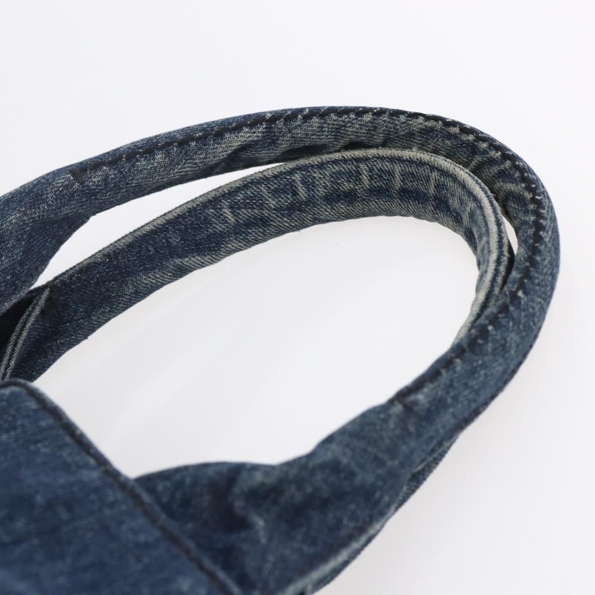 Prada Prada Canapa Open Tote Denim Size ONE SIZE - 16 Thumbnail