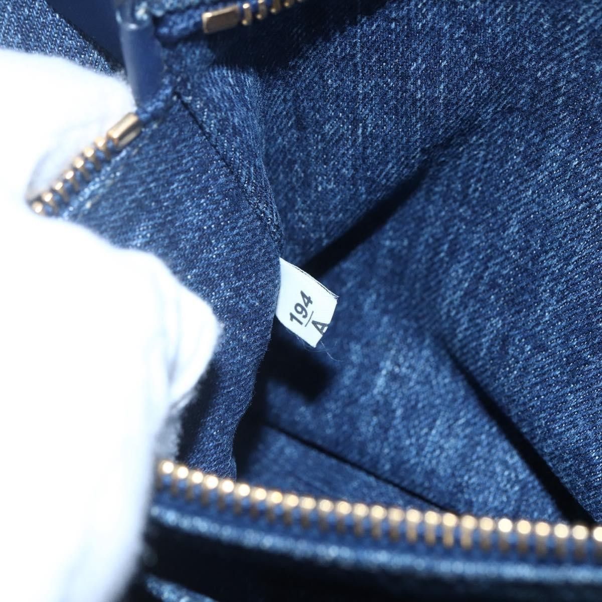 Prada Prada Canapa Open Tote Denim Size ONE SIZE - 7 Thumbnail