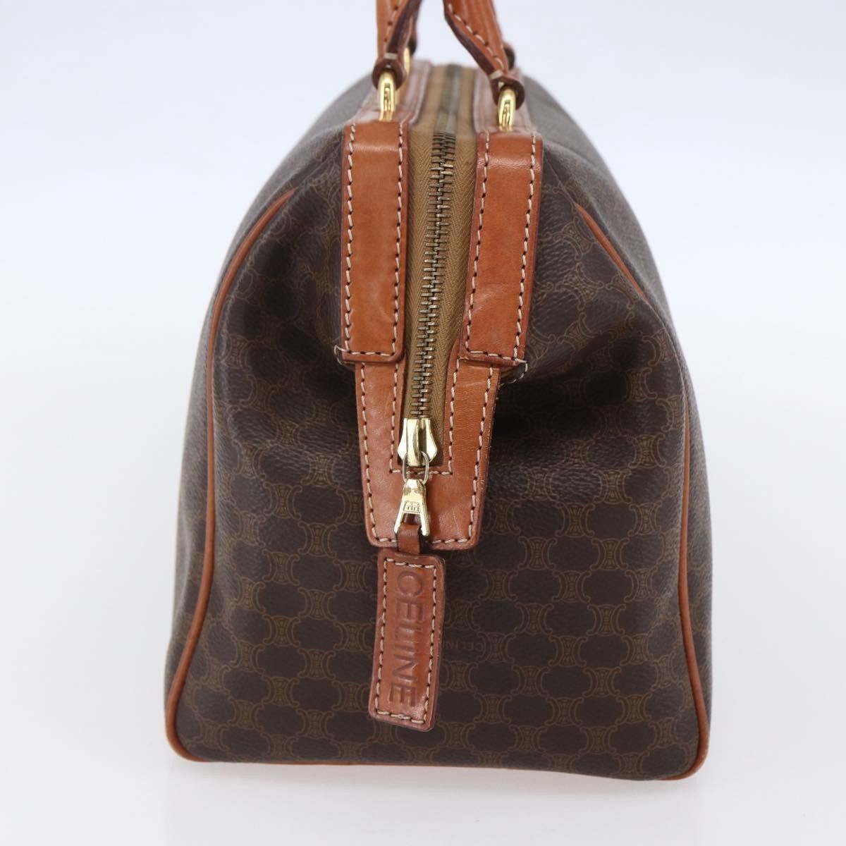 Celine Celine Vintage Duffle Bag Canvas and Leather Size ONE SIZE - 4 Thumbnail