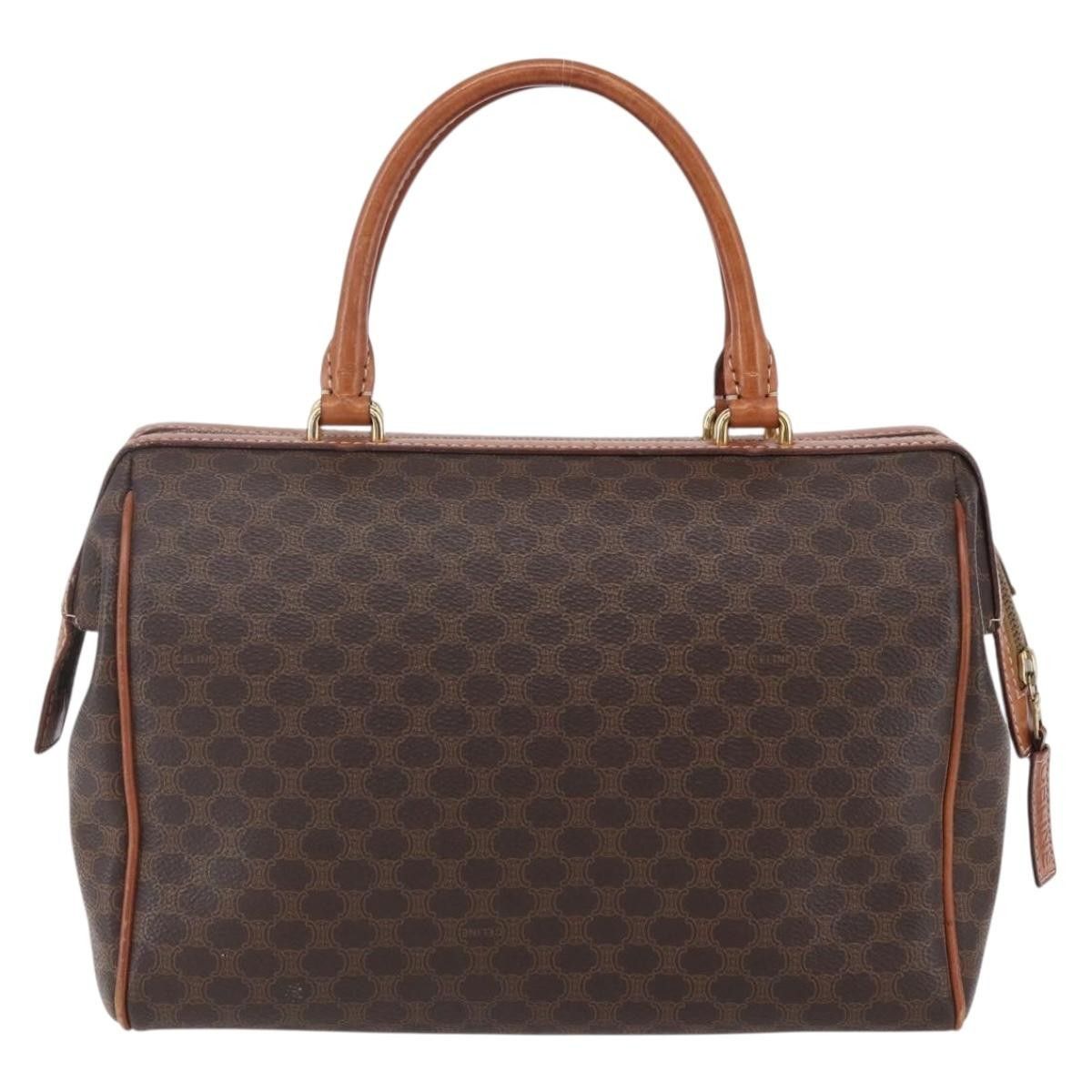 Celine Celine Vintage Duffle Bag Canvas and Leather Size ONE SIZE - 18 Thumbnail