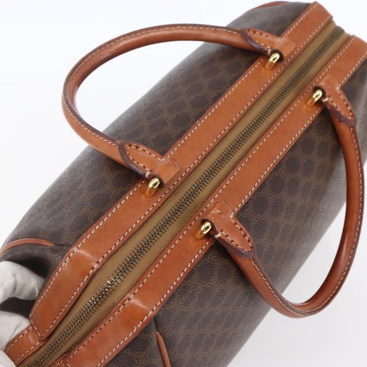 Celine Celine Vintage Duffle Bag Canvas and Leather Size ONE SIZE - 15 Thumbnail