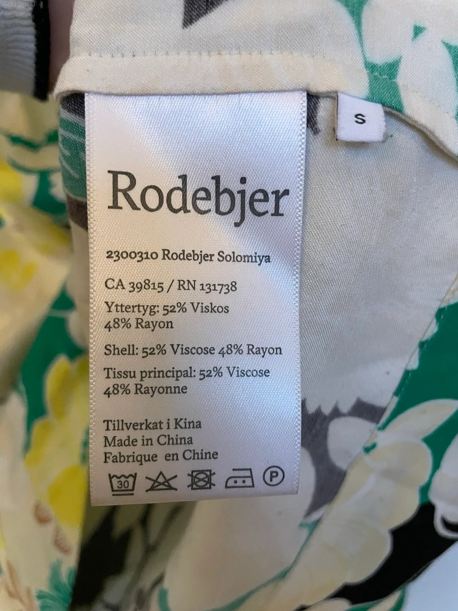 Rodebjer Rodebjer Solomiya Blouse Size S / US 4 / IT 40 - 2 Thumbnail