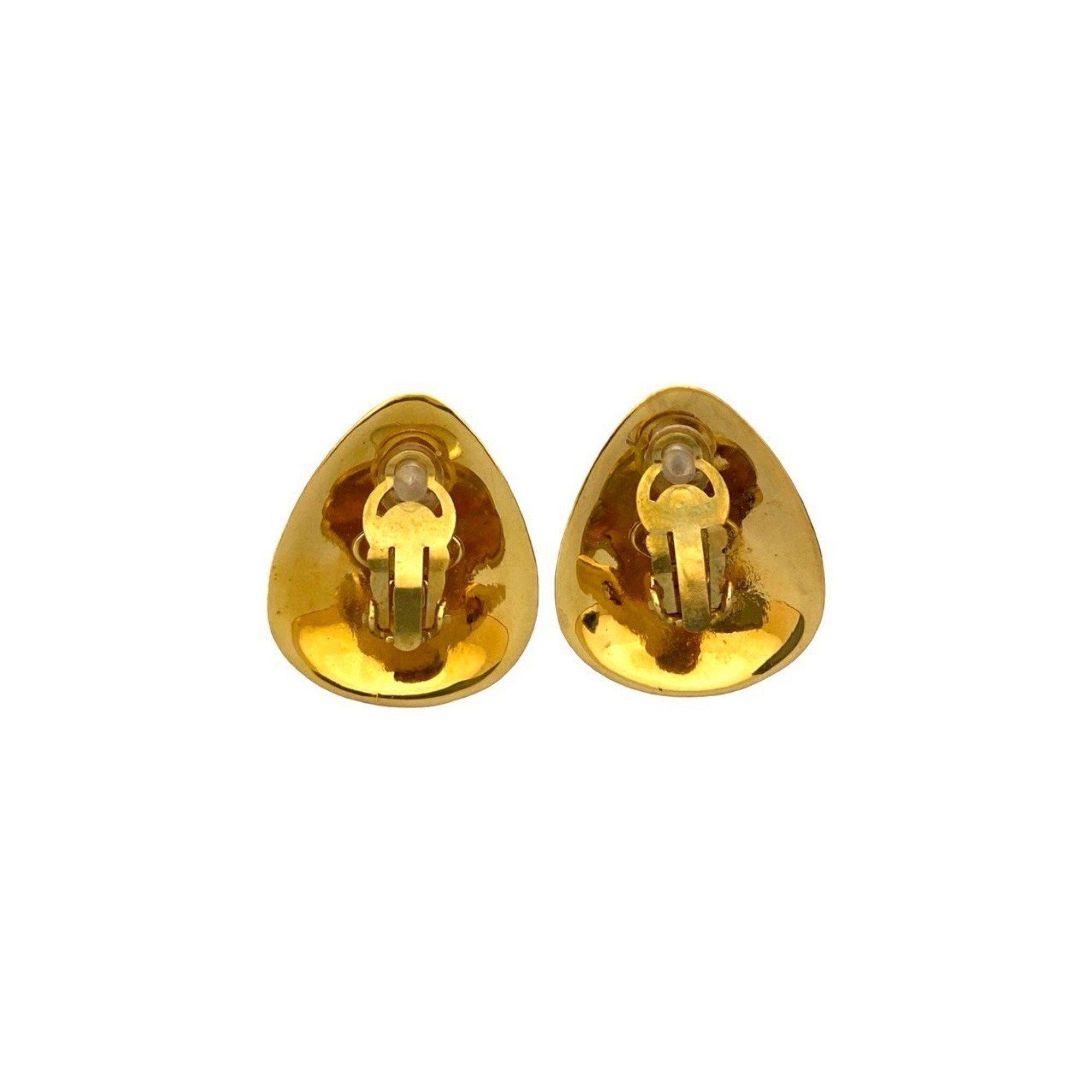 Chanel CHANEL Coco Mark GP Earrings and Ear Cuffs, Gold, f77-6 Size ONE SIZE - 3 Thumbnail