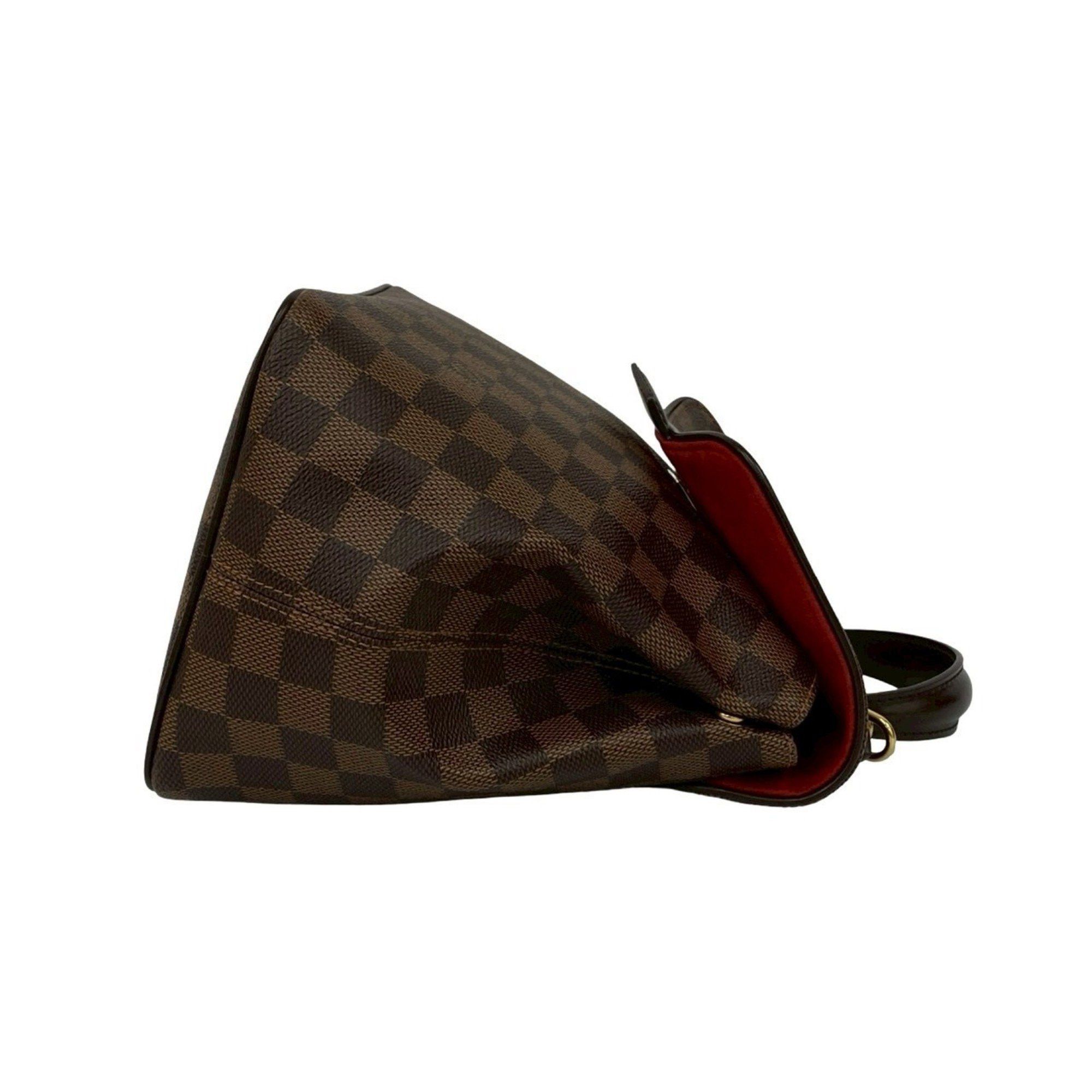 Louis Vuitton LOUIS VUITTON Bergamo PM Damier Leather 2-Way Handbag, Tote Bag, Shoulder Brown e12-1 Size ONE SIZE - 6 Thumbnail