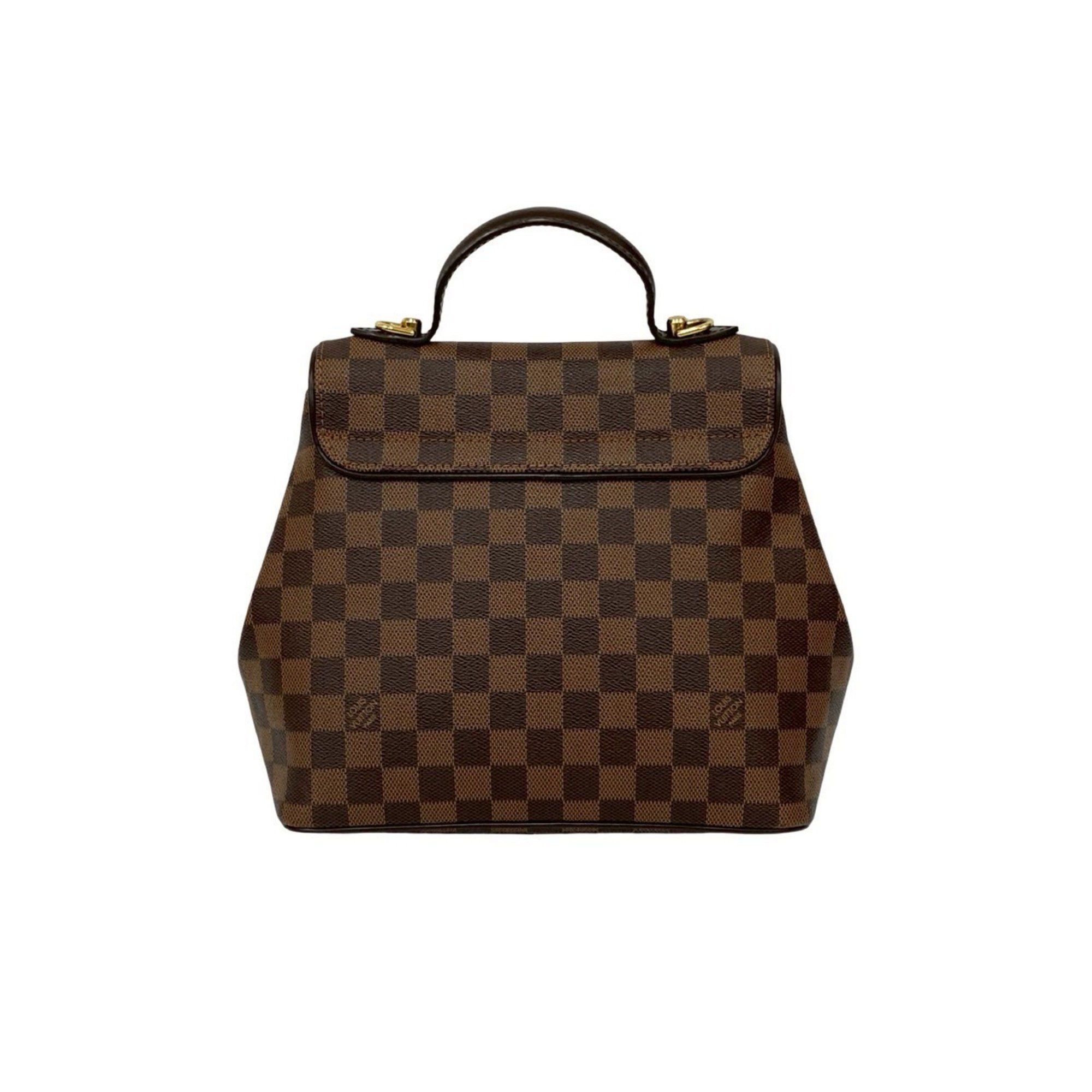 Louis Vuitton LOUIS VUITTON Bergamo PM Damier Leather 2-Way Handbag, Tote Bag, Shoulder Brown e12-1 Size ONE SIZE - 3 Thumbnail