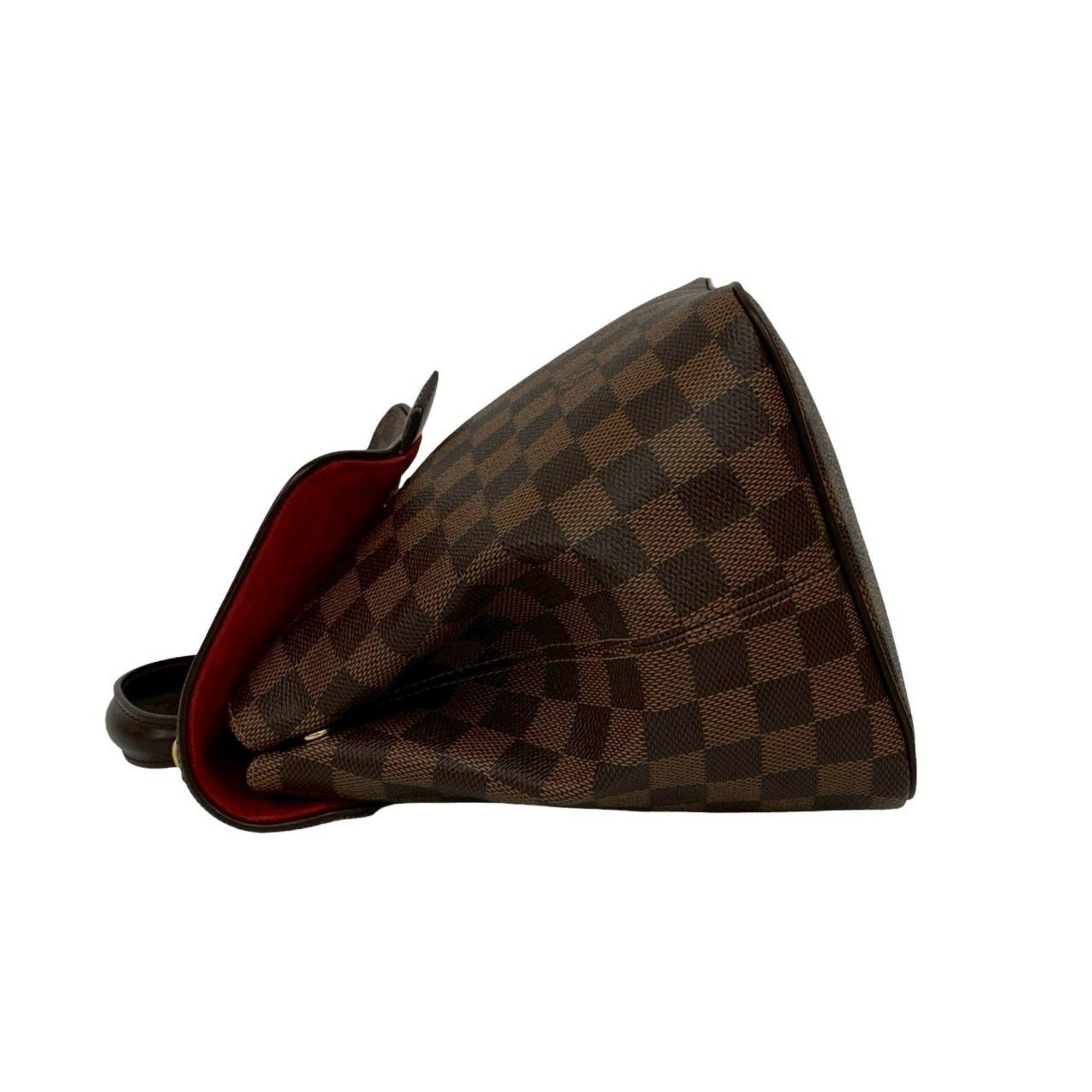 Louis Vuitton LOUIS VUITTON Bergamo PM Damier Leather 2-Way Handbag, Tote Bag, Shoulder Brown e12-1 Size ONE SIZE - 5 Thumbnail