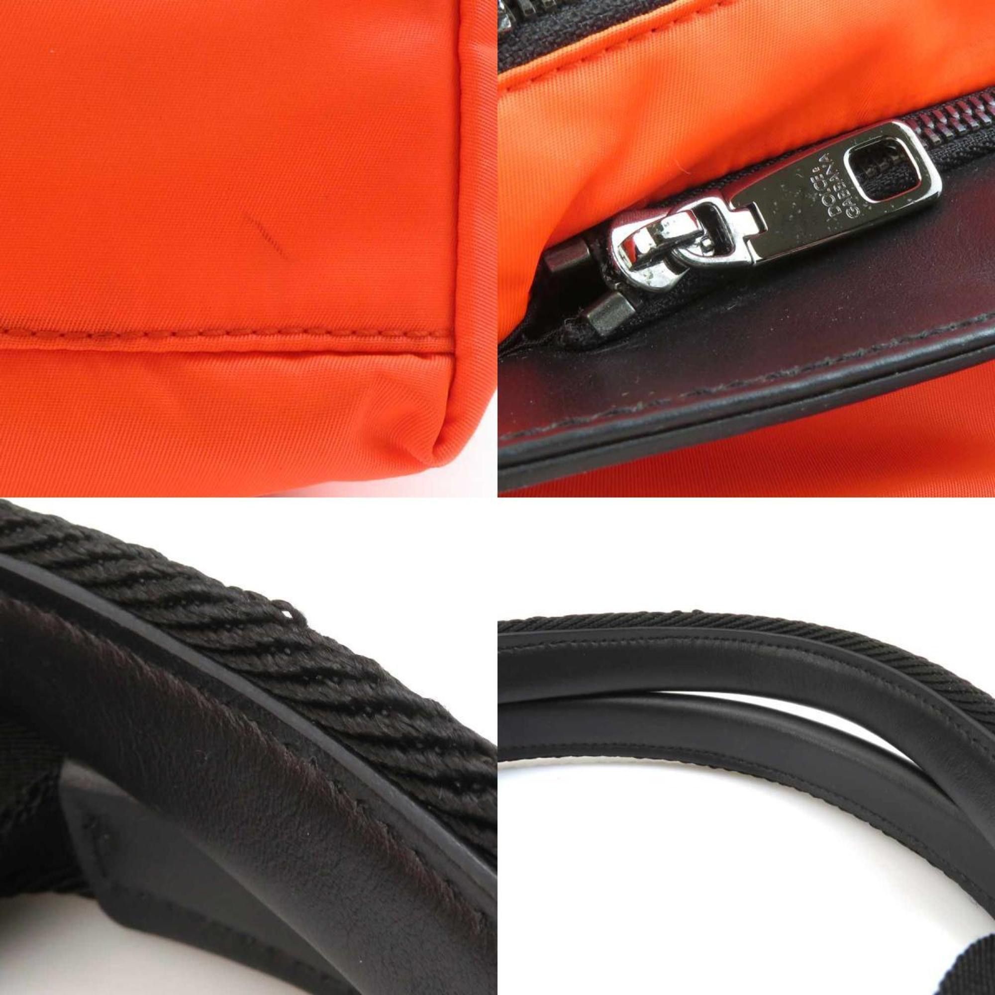 Dolce & Gabbana Dolce & Gabbana shoulder bag, tote nylon, neon orange and black, men's women's, r10880g Size ONE SIZE - 4 Thumbnail