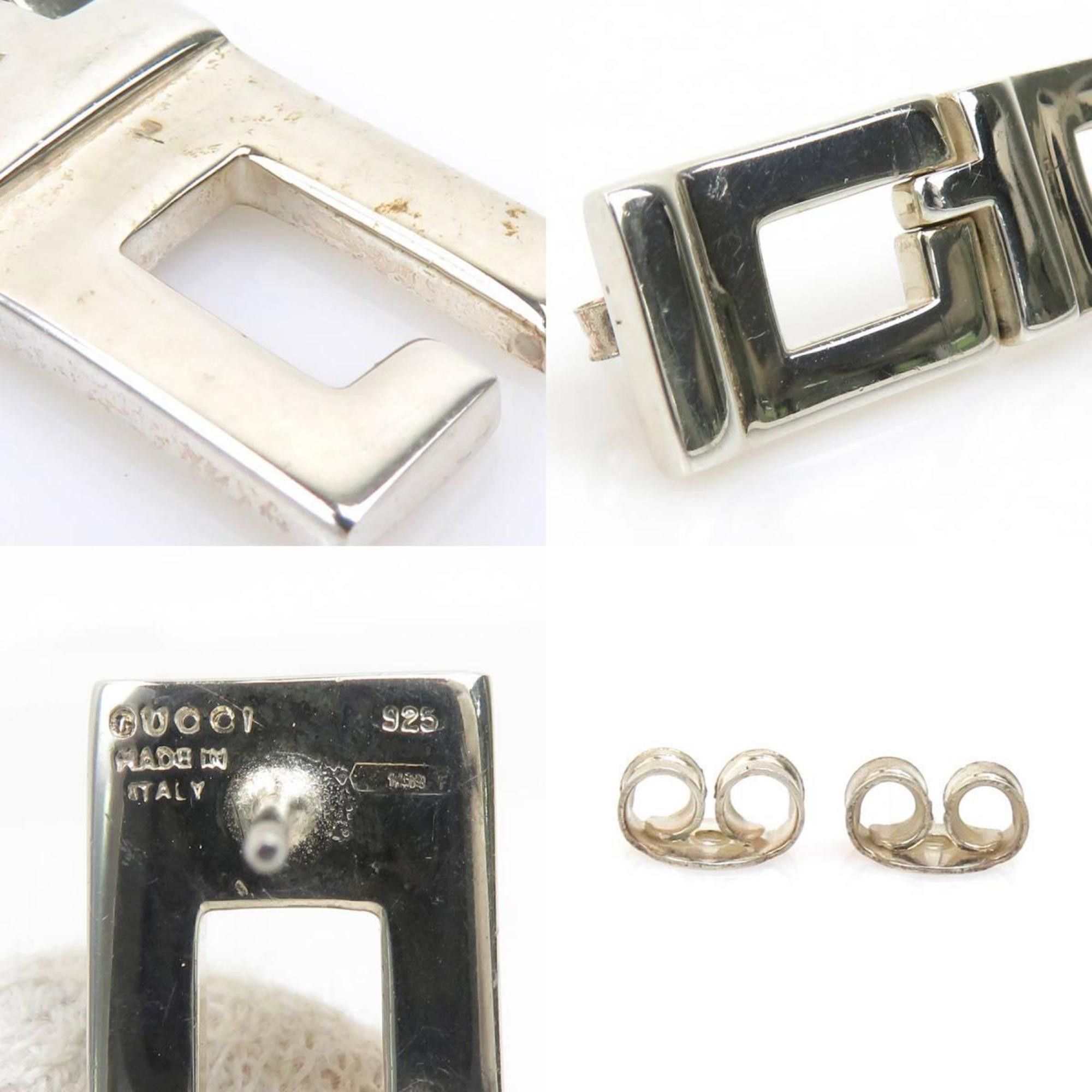 Gucci Gucci earrings in 925 silver for men and women, r10895a Size ONE SIZE - 5 Thumbnail