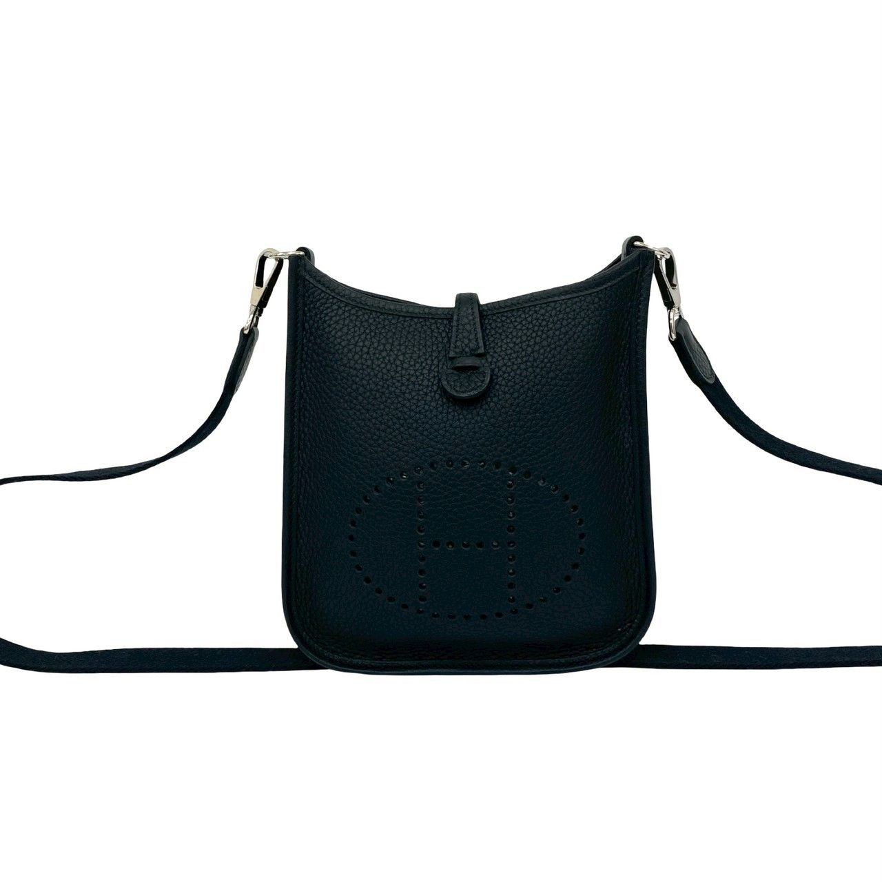 Hermes Hermes Hermes Evelyne Taurillon Clemence Leather Mini Shoulder Bag Leather Shoulder Bag Stamp U (2022) DUTY FREE for USA Size ONE SIZE - 2 Thumbnail