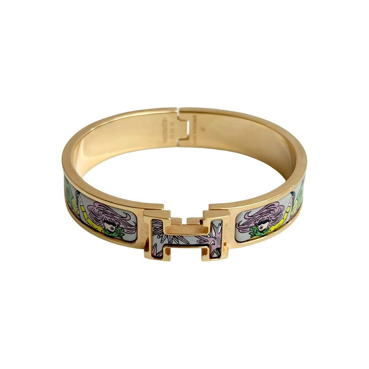 Hermes Hermes Hermes Click H Bracelet Size 17 Metal Bracelet DUTY FREE for USA Size ONE SIZE - 6 Thumbnail