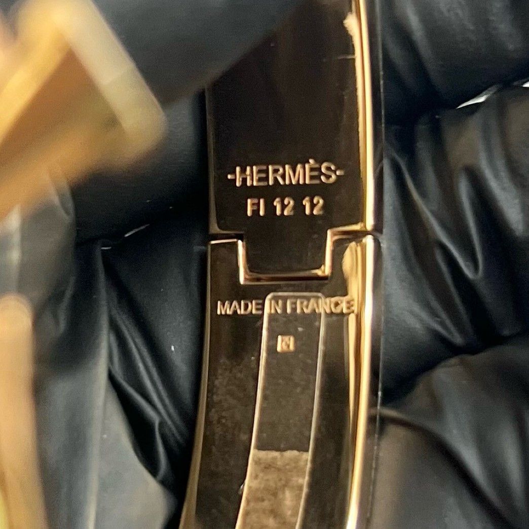 Hermes Hermes Hermes Click H Bracelet Metal Bracelet DUTY FREE for USA Size ONE SIZE - 3 Thumbnail